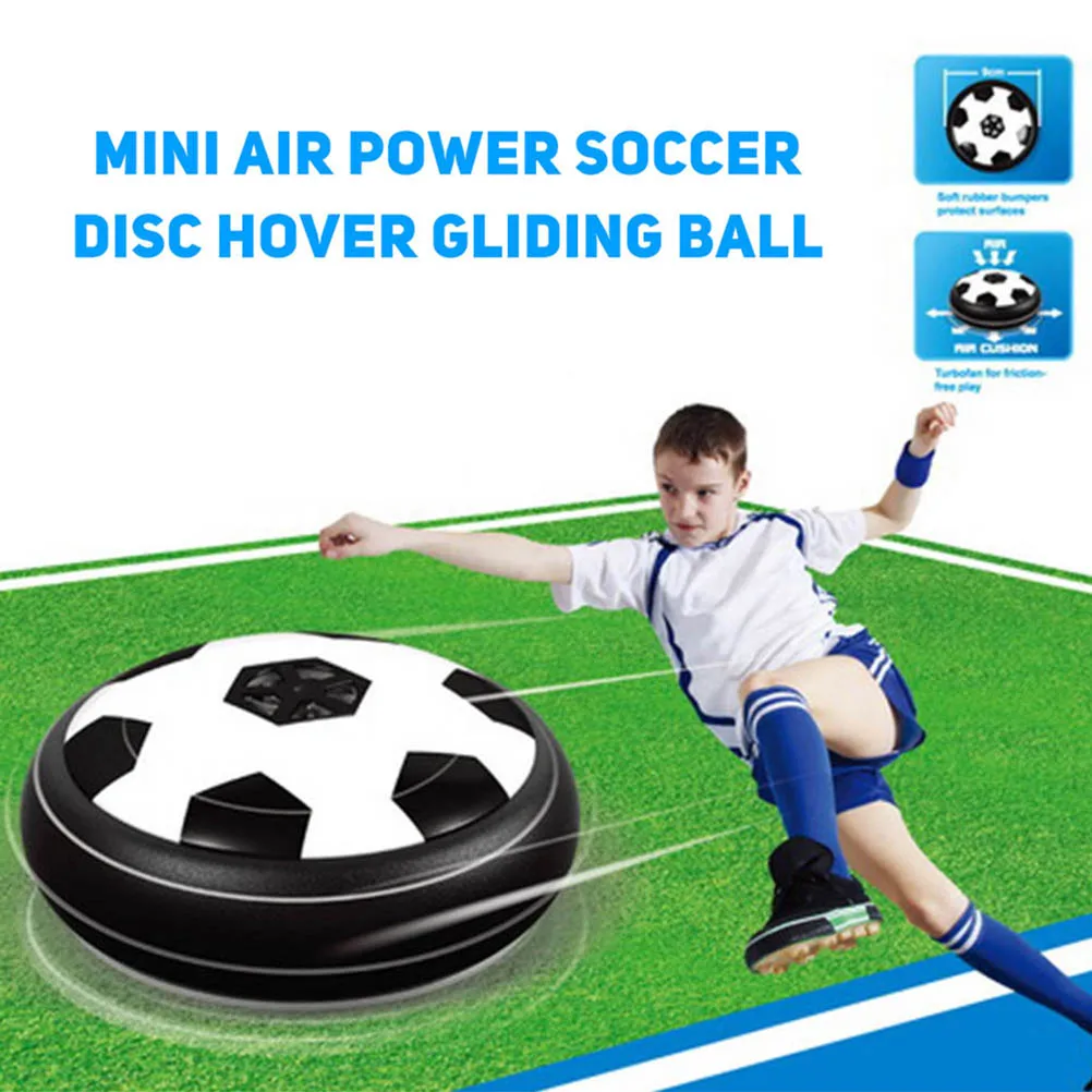 

Air Power Hover Soccer Ball Indoor Football Toy Without Music Light Flashing Ball Toys kids sport games Kid's Educational Gift