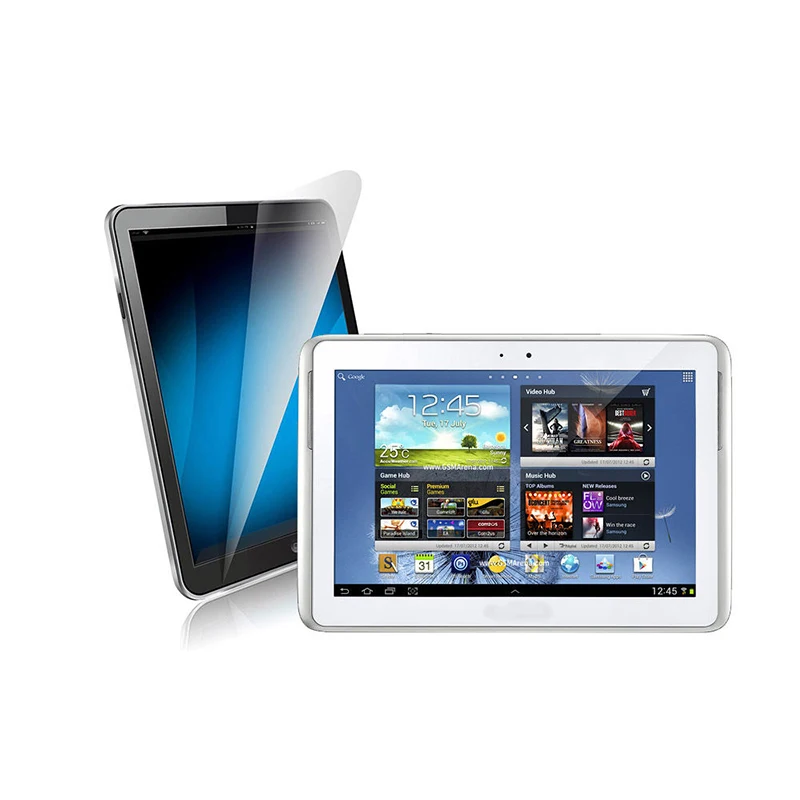 

1Pcs New Explosion-Proof Toughened PET Plastic Screen Protector Cover Guards For Samsung Galaxy Tab 10.1 Tablet N8000