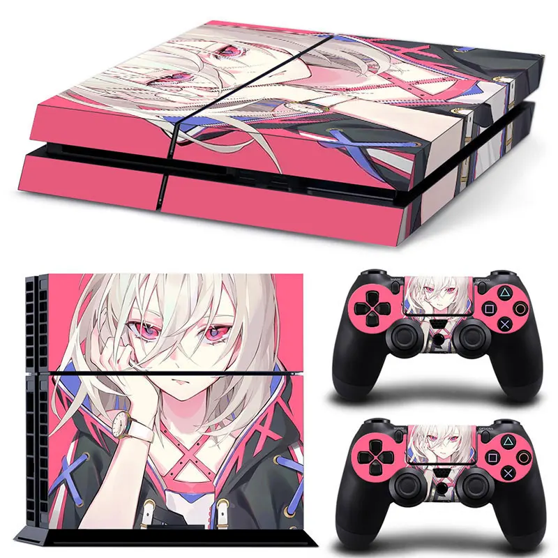 Виниловая наклейка Beauty Girl для PS4 чехол консоли Playstation 4 + 2 наклейки контроллера