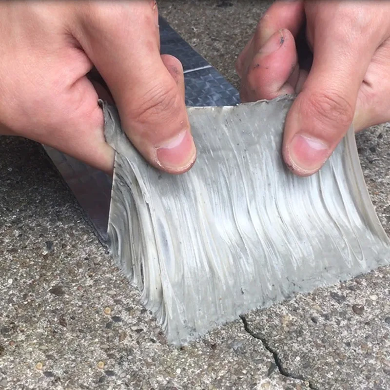 Запасная водонепроницаемая лента алюминиевая фольга самоклеящаяся УФ