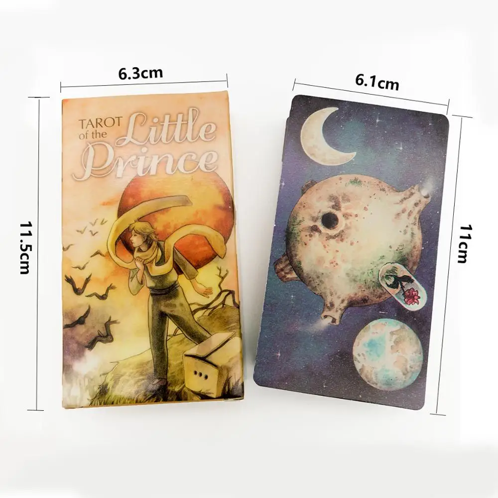 

Tarot of the Little Prince Cards Deck a 78 Card Deck and Instructional Booklet Divination Reading Love Moon Near me Beginners