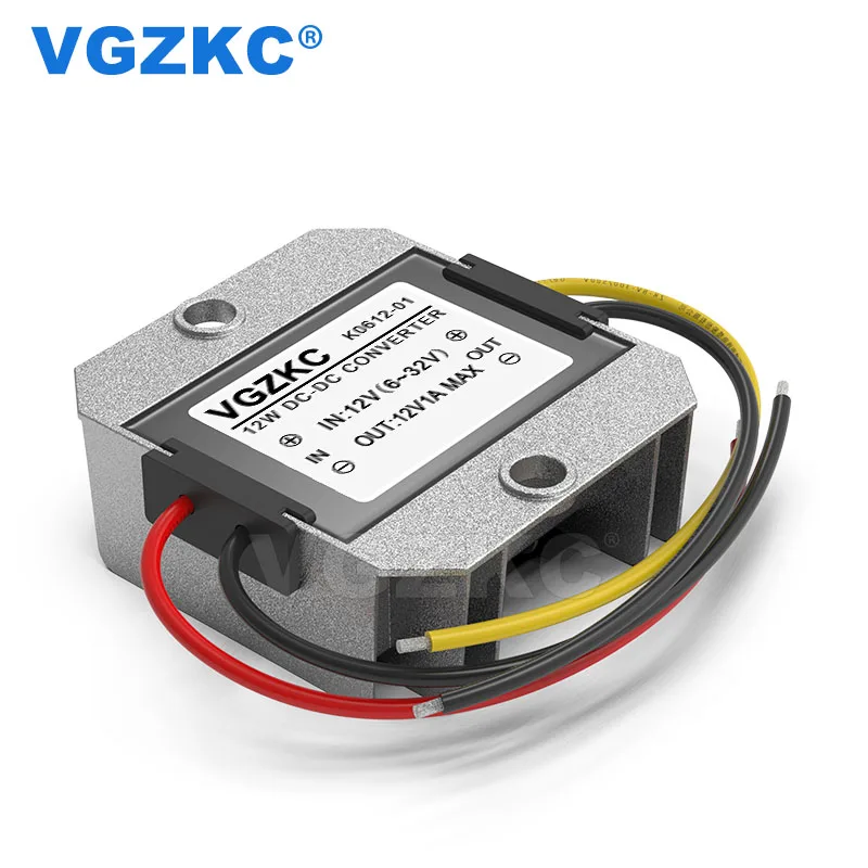

6-30V to 12V 1A DC power regulator 12V to 12V regulated power module 12V to 12V 12W power converter