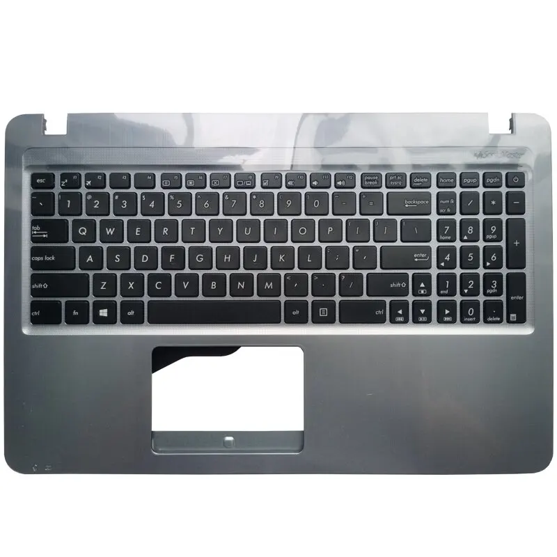 

New For ASUS X540 X540L X540LA X540CA X540SA X540SC X540LJ D540n D540 Laptop US Keyboard With Palmrest Upper Cover
