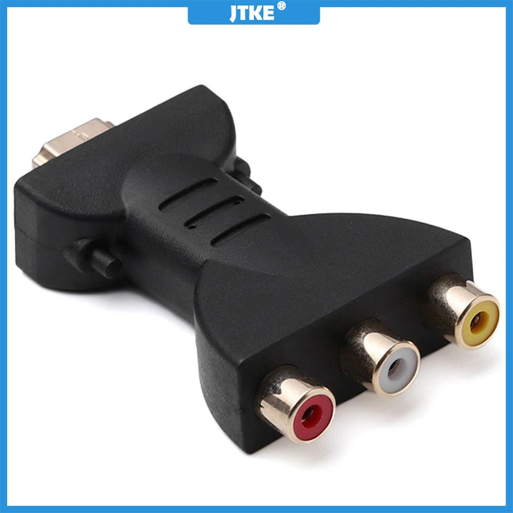 Аудиоадаптер 1080P-AV HDMI-совместим с 3RC разъемом Hdmi-Vga сплиттер цифровой сигнал для 720P