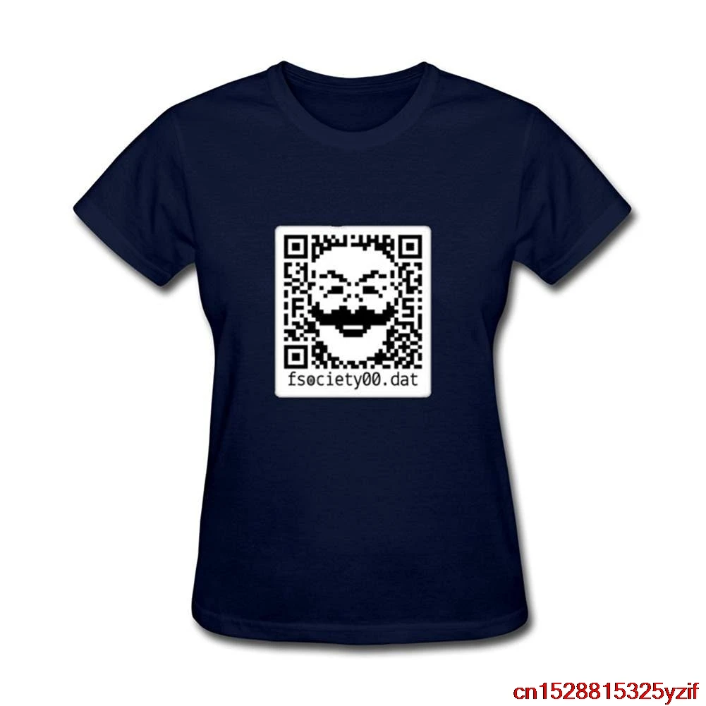 TSDFC женские забавные креативные пиксельные qr код дизайнерские футболки унисекс