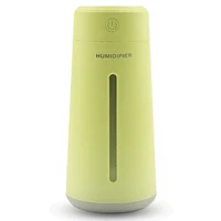 portable humidifier air purifier for car and room desktop usb air purifier for travel colorful light double spray modes