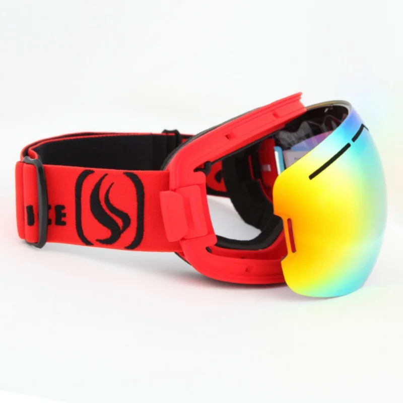 

Anti-Fog Snowmobile Outdoor Sports Accessories For Men And Women Ski Goggles Double Deck Anti-Fog Skis