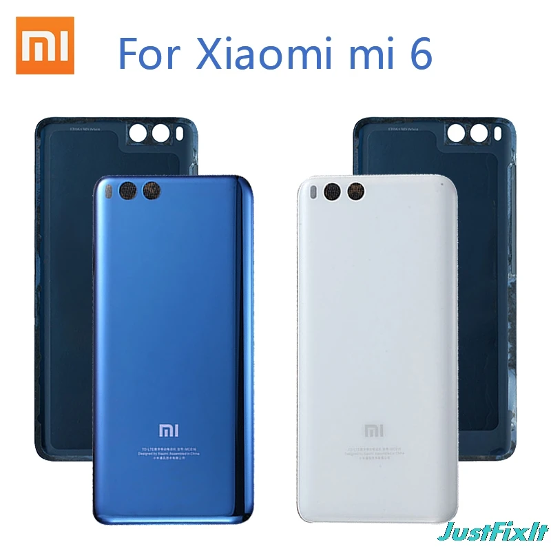 Для Xiaomi Mi6 для Mi 6 батарея задняя крышка чехол Замена запасные части | Мобильные