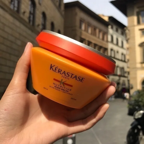Оранжевый Kerastase усиленная плотная ремонтная Мембрана для волос 200 мл 12 класс ремонт поврежденная прочность и прочность шелк для волос по Перми окрашивание - Цвет: Оранжевый