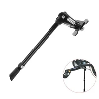 universal adjustable mtb bike cycling parking kick stands leg rack brace mount side support bicycle cycling parts accessories