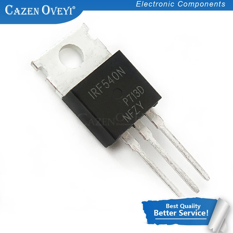 

10pcs/lot IRF540NPBF IRF540N IRF540 TO-220 100V 33A MOS transistor N channel new original In Stock