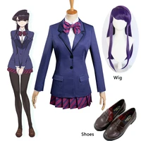 komi can%e2%80%98t communicate shouko komi anime cosplay costume uniform outfits halloween carnival party props suit set wig shoes