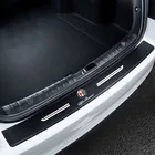 Защитные наклейки для багажника автомобиля, износостойкие резиновые наклейки против царапин для Alfa Romeo 159 Giulietta Giulia 147 156