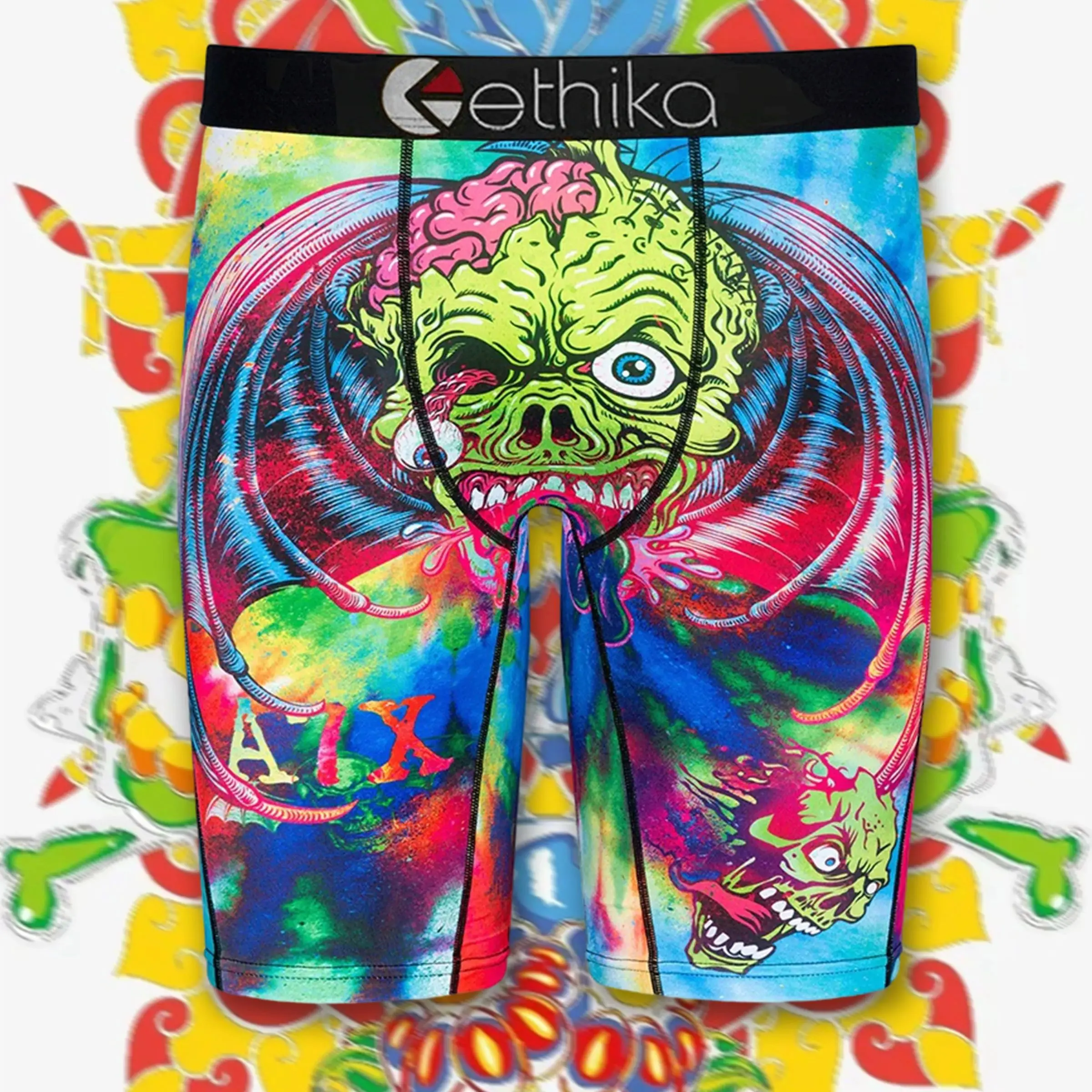 

Новинка 2021, мужские боксеры стильные трусы Ethika, мужские боксеры, длинные шорты, мужские спортивные шорты