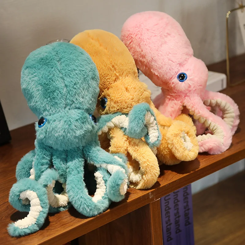 

30-90cm simulation octopus plush toy plush cartoon animal doll birthday gift children girl bed pillow creative home decoration