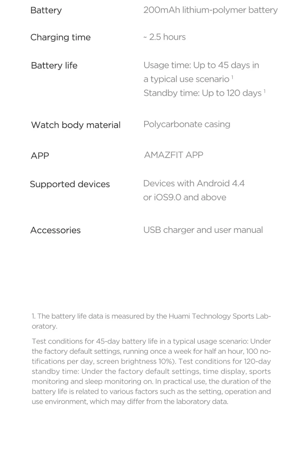 Смарт-часы Huami Amazfit Bip Lite 2 с глобальной версией,, Xiaomi, gps, 45 дней, батарея, глонесс, Смарт-часы с частотой сердечных сокращений