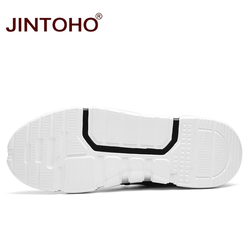 JINTOHO/Модная зимняя обувь для мужчин; повседневные зимние кожаные кроссовки; зимние мужские ботинки; кожаные мужские ботинки; мужские ботильоны
