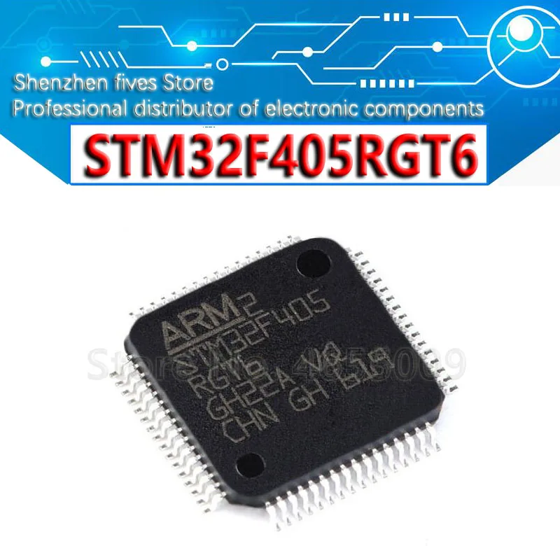 

(1piece)100% New STM32F405RGT6 STM32F405 32F405RGT6 QFP64 Chipset