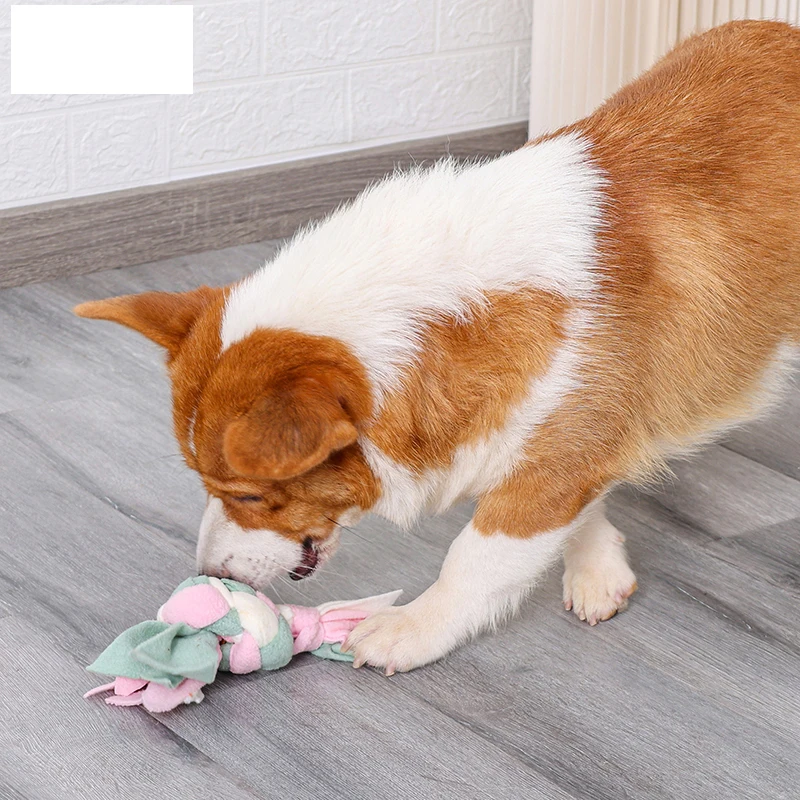 Плетеная игрушка для собак скрывающая еду медленная еда игр на открытом воздухе