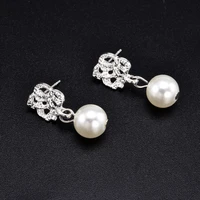 new fashion pearl earrings for women earrings white natural pearl jewelry wedding party girl gift small korean earrings