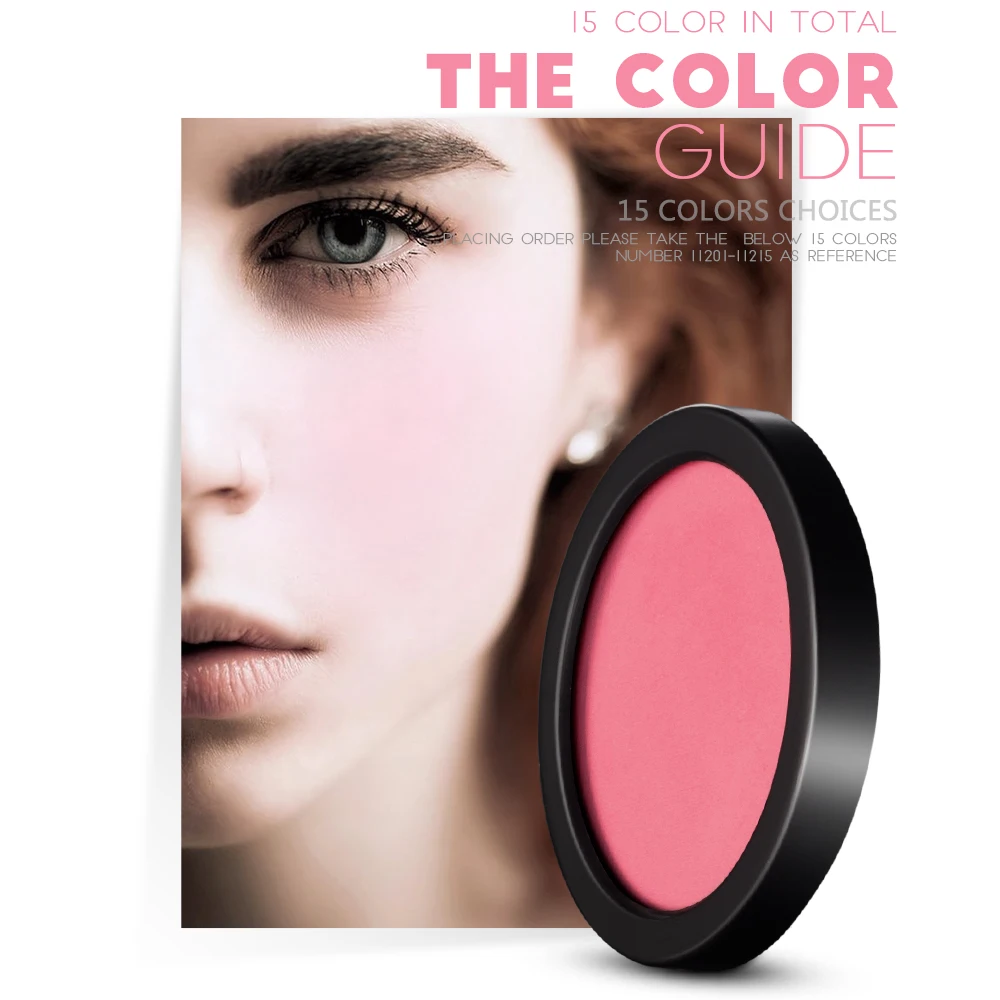 STARWAY 15 цветов румяна макияж Палитра лепестки Щеки Макияж натуральные минералы