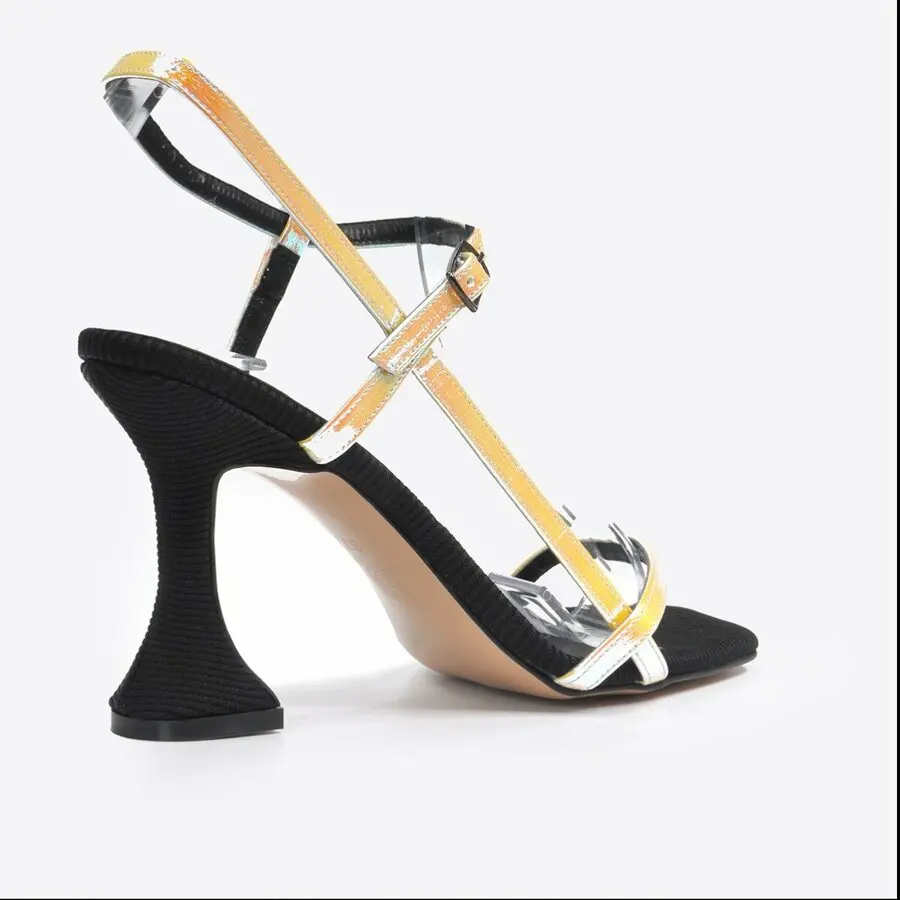 

Heels Women 2021 Mink Shoes Women Yellow Classic Heeled Shoes Vzn20-052Y