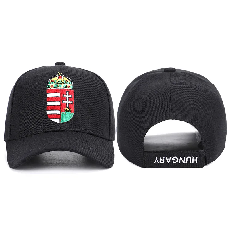 Новая весенняя бейсболка с вышивкой венгерского флага 2019 шляпа кепка от солнца |