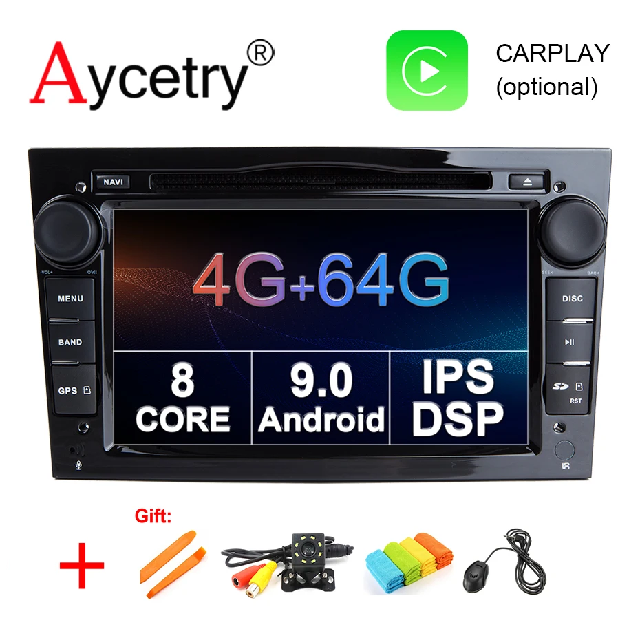 Для Opel Astra H G J Vectra Antara Zafira Corsa 2 din android 10/9 4G Автомобильный мультимедийный плеер dvd gps Радио стерео BT obd2 DVR DSP