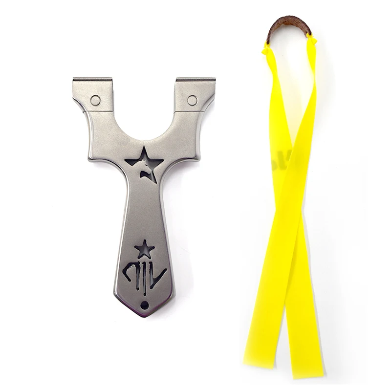 

Stainless Steel Slingshot Traditional Professional High Quality Hunting Catapult Outdoor Precision Shooting Sports Accessories