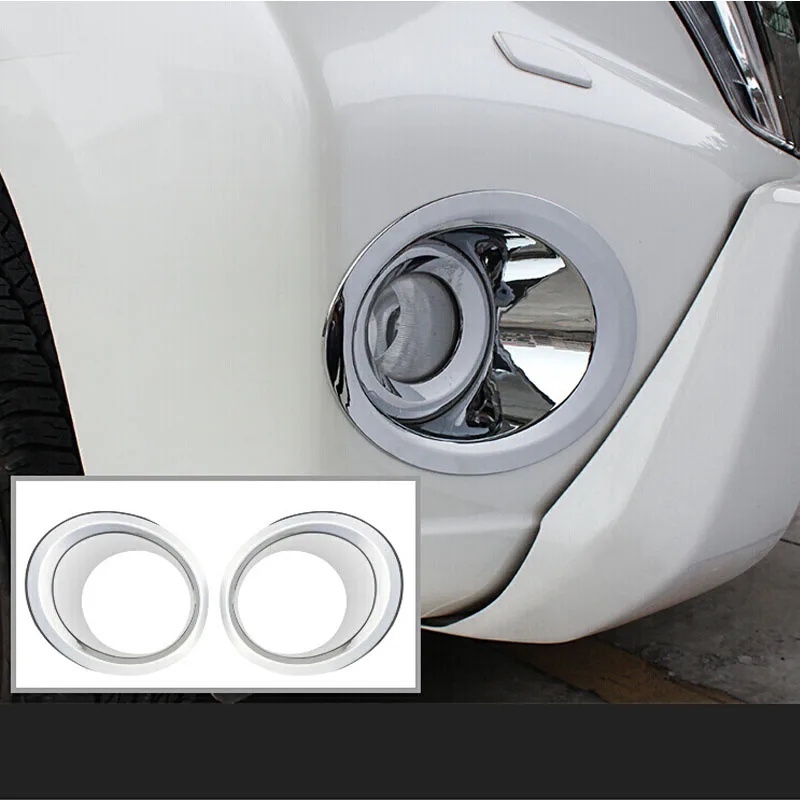 2 шт. хромированные передние противотуманные фары для Toyota Prado FJ150 FJ 150 2014 2015 2016