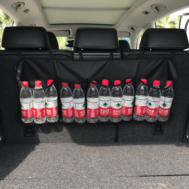 Автомобильный Органайзер регулируемая сумка для хранения на заднем сидении