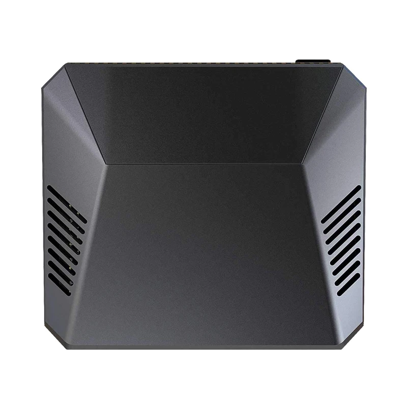 Алюминиевый Чехол для Raspberry Pi 4, корпус в металлической коробке с охлаждающим вентилятором для Raspberry Pi 4, Модель B Pi 4B