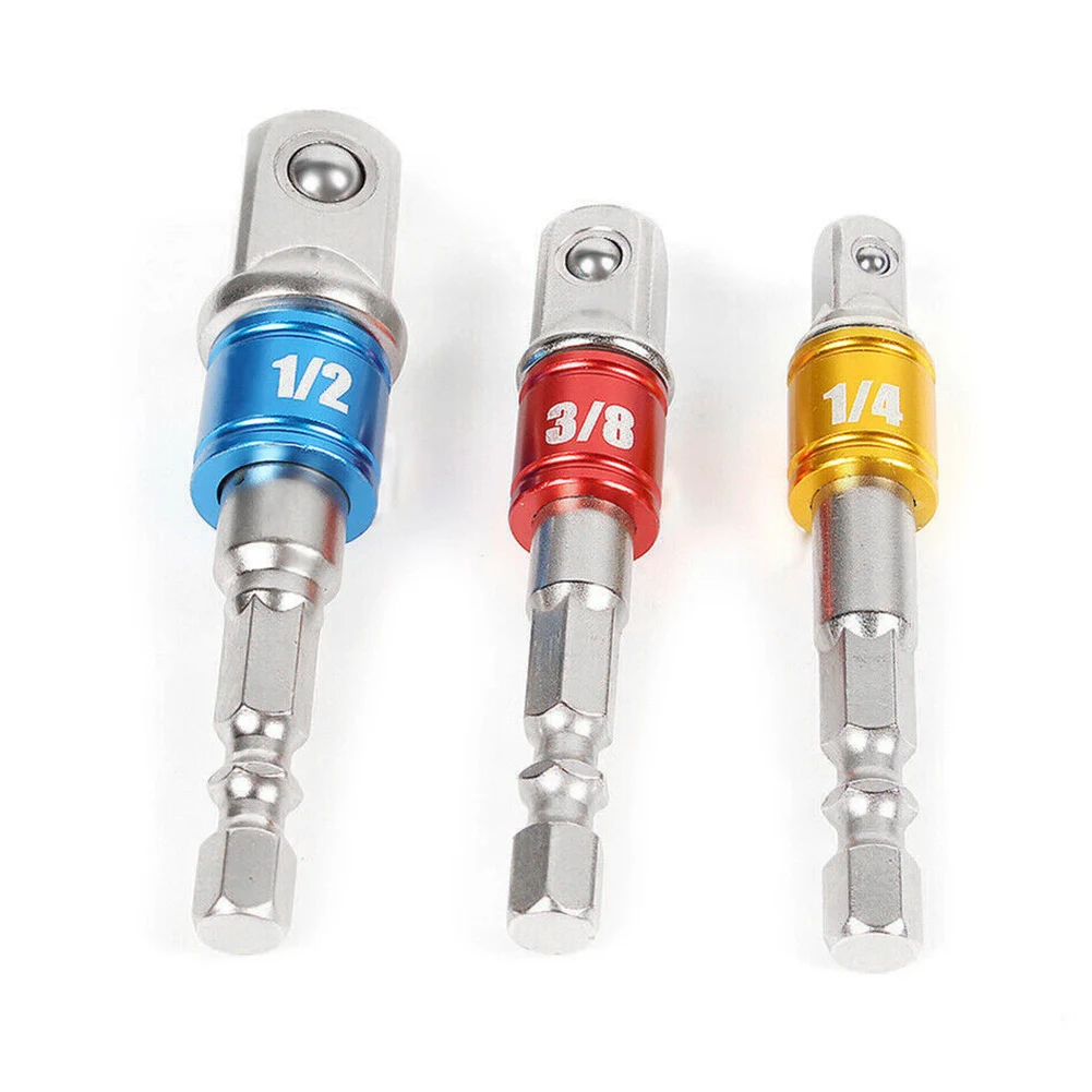 3 шт. шестигранное сверло гнездо адаптер привода электрический ударный драйвер