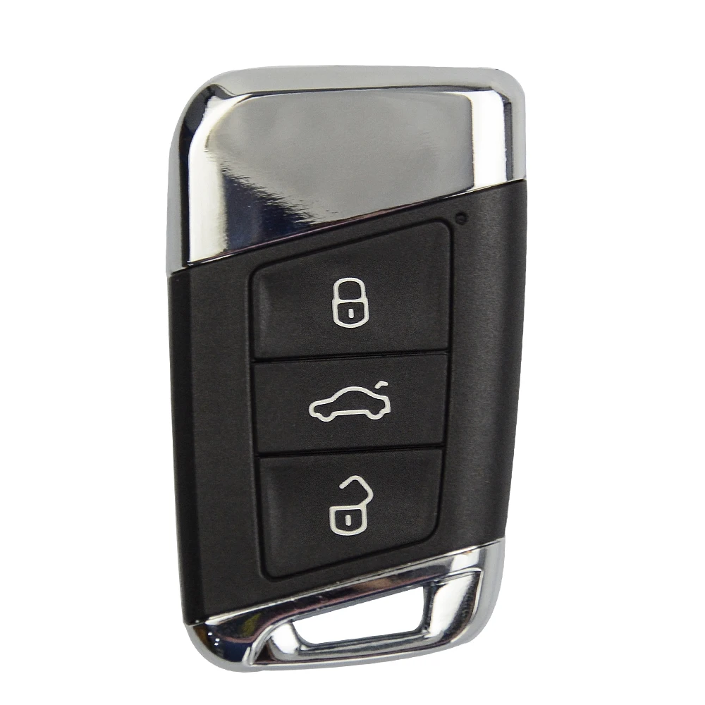 Чехол для ключа дистанционного управления с 3 кнопками Volkswagen VW Passat B8 New Magotan B5 Skoda A7