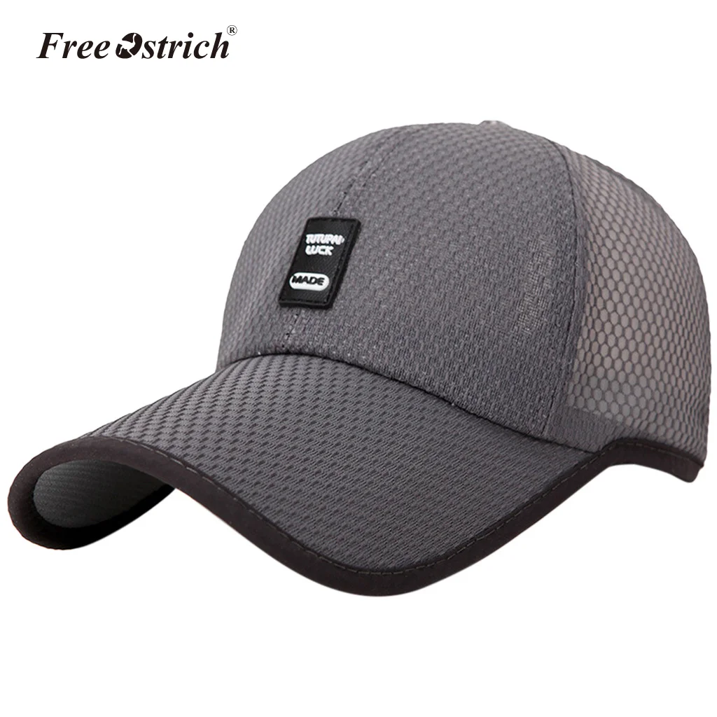 Free Ostrich Fashion Baseball Cap Women Men Summer Man Hat Adjustable Unisex Snapback Hip-hop Outdoor | Аксессуары для одежды