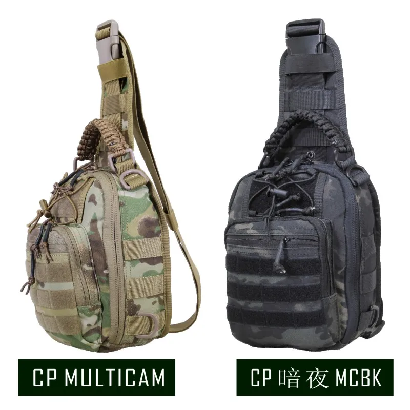 

Outdoor Tactics 001 Multifunctional Leisure Bag Army Fan Riding Bag Sports One Shoulder Messenger Bag Camouflage