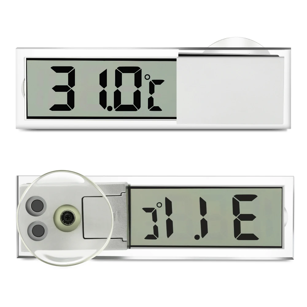 Автомобильный цифровой термометр-гигрометр с ЖК-дисплеем для BMW MINI Cooper F54 F55 F56 F60 R60