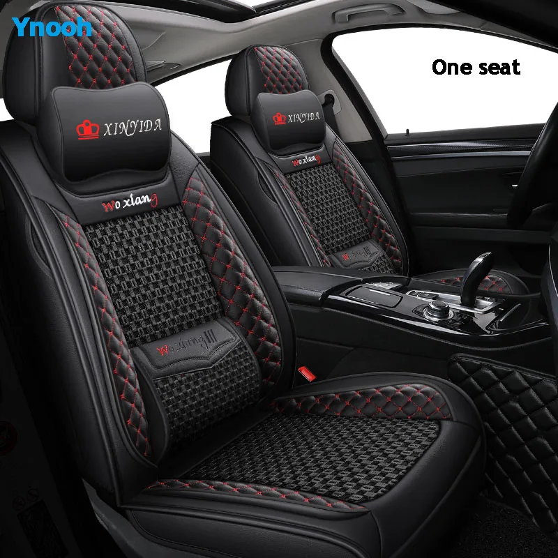 color 1 Ynooh чехлы для сидений автомобиля для focus mk1 2 ranger mondeo mk4 explorer figo transit custom fusion tourneo one - Название цвета: color 1