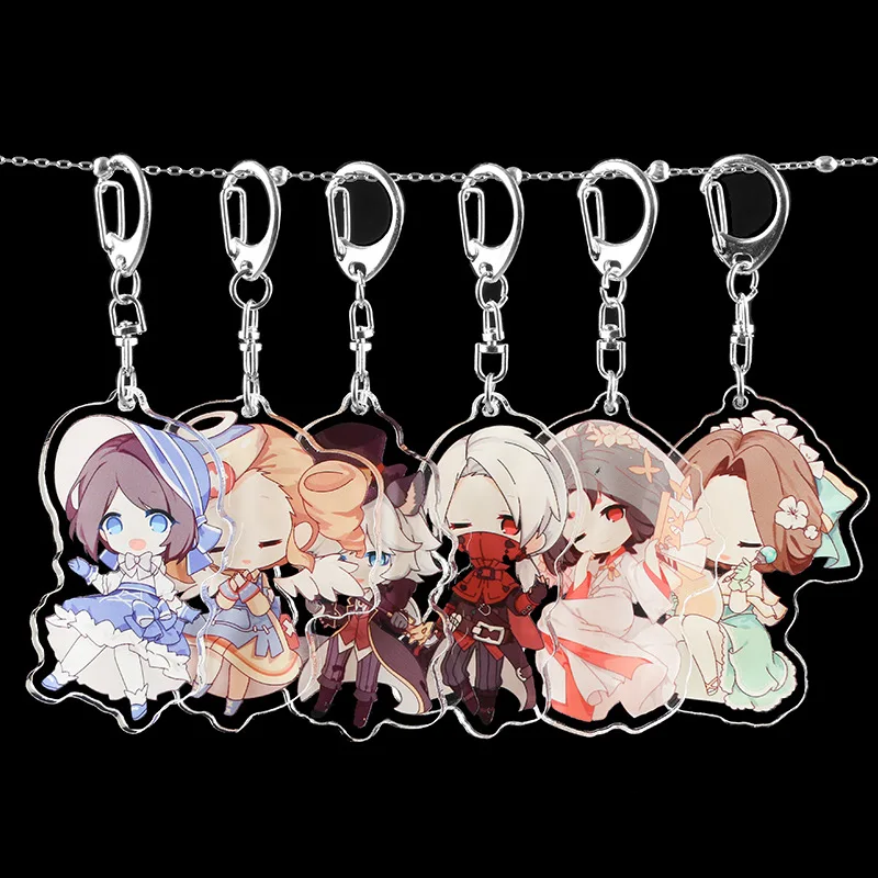 Брелок для ключей с персонажами аниме персонажей V акриловый