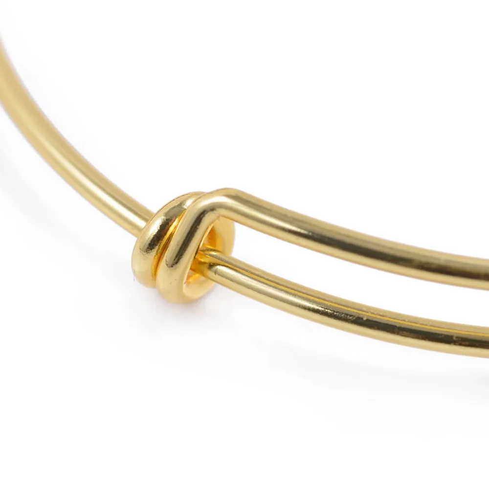 5 шт. Золотой медный 50 мм 60 65 регулируемый расширяемый Детский Браслет-манжета