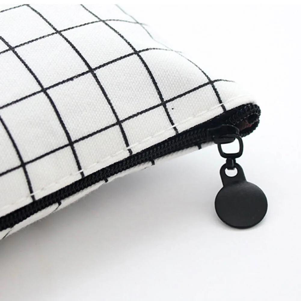 Милый фри Кола фаст-фуд холщовый чехол-карандаш для хранения канцелярских