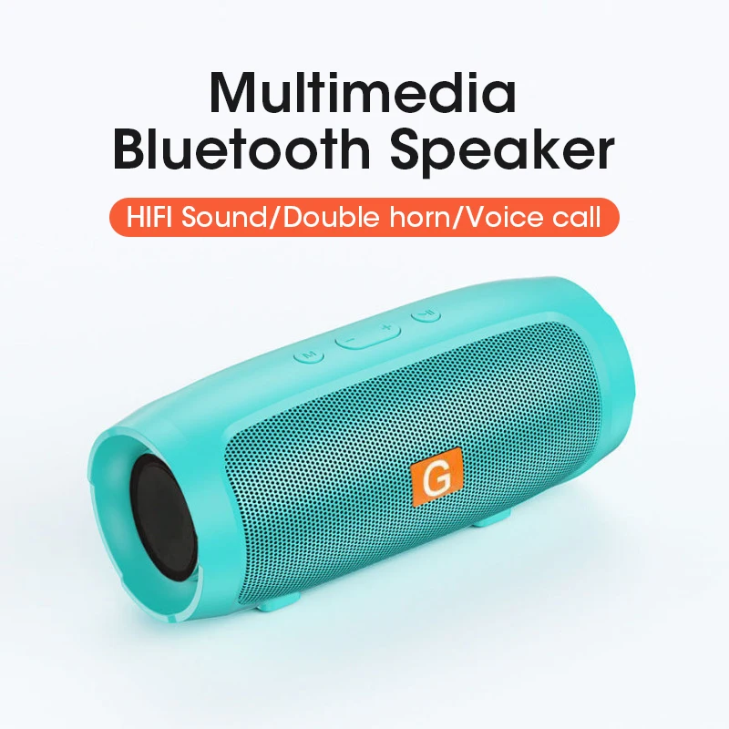 Портативная Bluetooth-колонка беспроводная басовая колонка водонепроницаемая