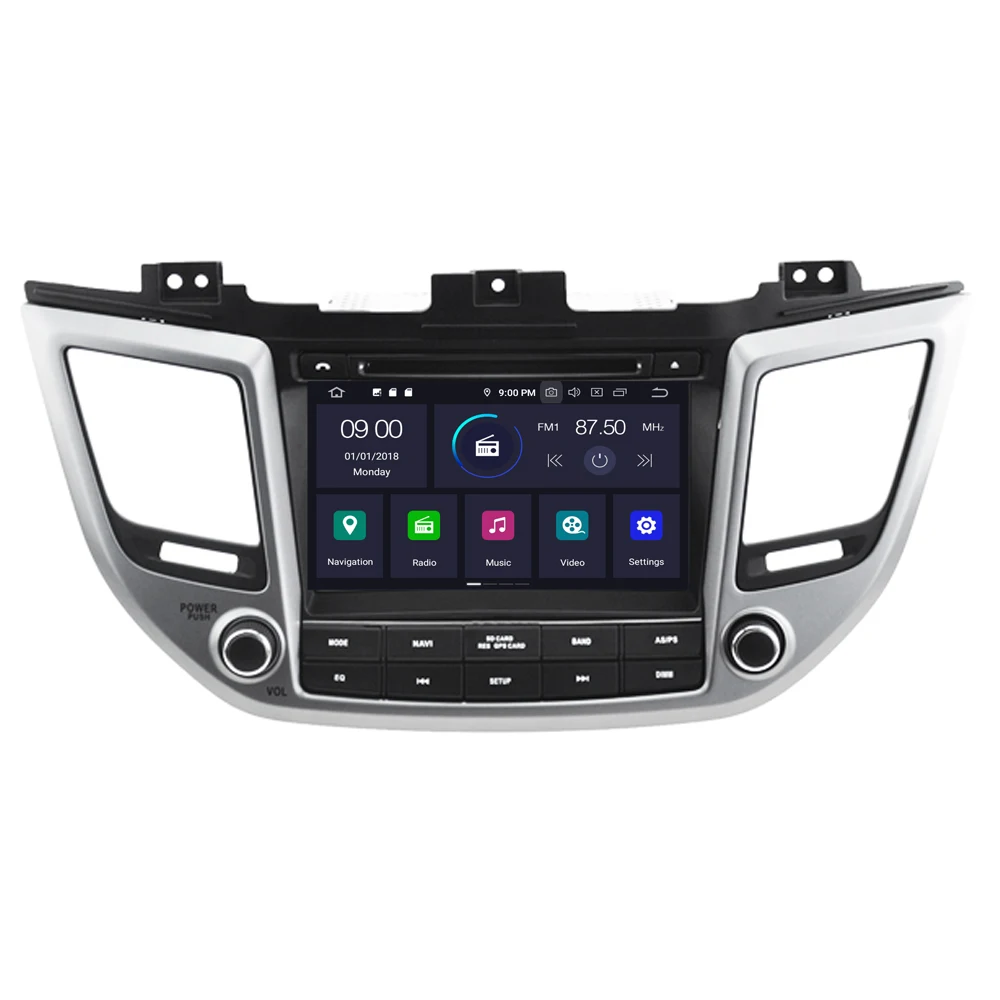 Автомобильный мультимедийный плеер RoverOne для Hyundai ix35 Tucson 2.0L 2016 + Android 10 0 DVD медиа