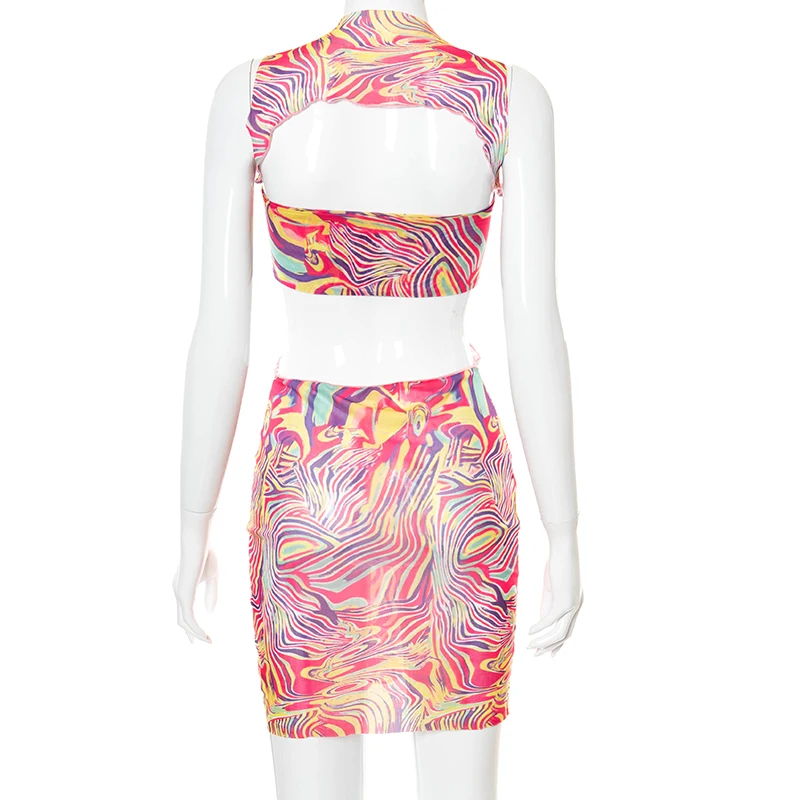 

Bomblook Sexy Party Club Bodycon Dresses For Women's 2021 Summer Clothing Patchwork Cut Out Mixi Dress Female Streetwears