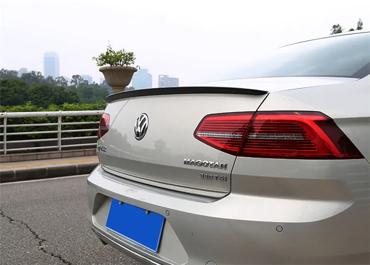 Спойлер для Passat B8 2017 2018 Volkswagen спойлер из АБС пластика цветное заднее крыло