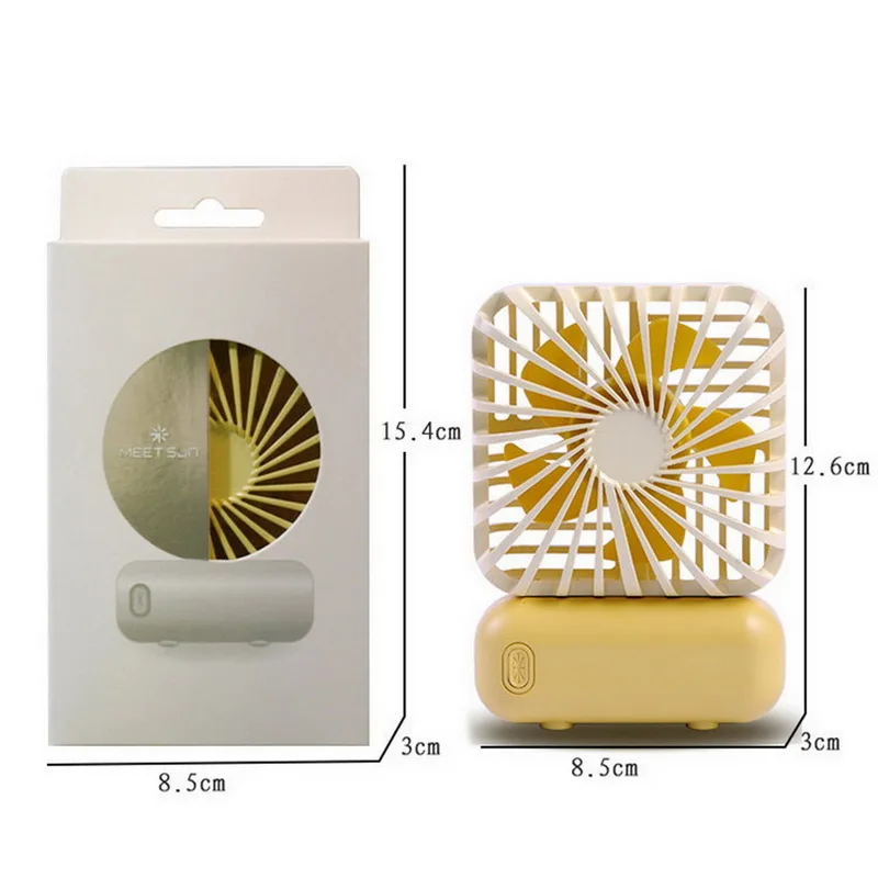 Мини Портативный портативный электрический вентилятор кондиционер охлаждающий