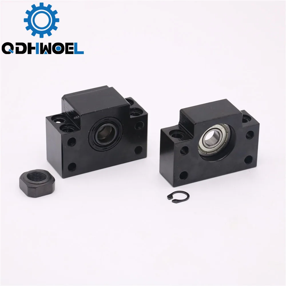 BK12 BF12 шариковый винт с фиксированным боковым концом для SFU1605 SFU1604 держатель