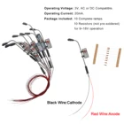 LQS06 20 шт. модель поезда N масштаб 1:160 рекламные лампы Уличные светодиодные фонари 3 в Бесплатные резисторы теплый белый яркий белый