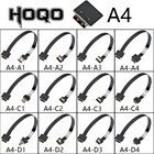 Гибкий HDMI-совместимый FFC Fpv ультратонкий Micro HDMI Female A4 плоский кабель для HDMI Mini 90 градусов Micro Male FPC