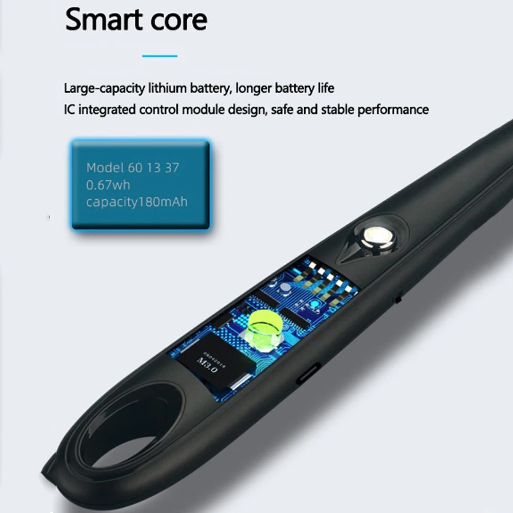 Ветрозащитный светодиодный Зажигалка USB Электрический Перезаряжаемые Длинные